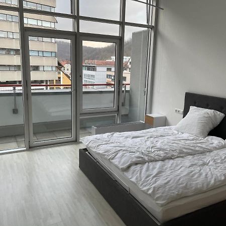 Premium Penthouse Wohnung mit Schlossblick Zentral in Heidenheim mit Tiefgarage Exterior foto
