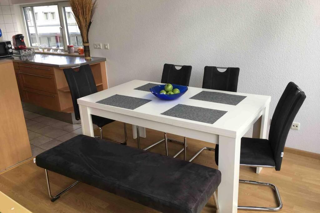Premium Penthouse Wohnung mit Schlossblick Zentral in Heidenheim mit Tiefgarage Exterior foto
